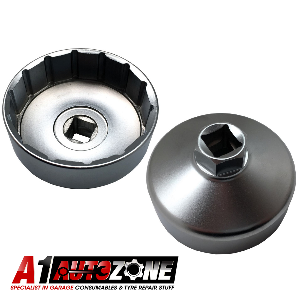 Laser 4880 Chiave Per Filtro Olio 64.5mm X 14 Scanalature | Per Toyota E Lexus | Attacco 3/8" | Alluminio Antigraffio