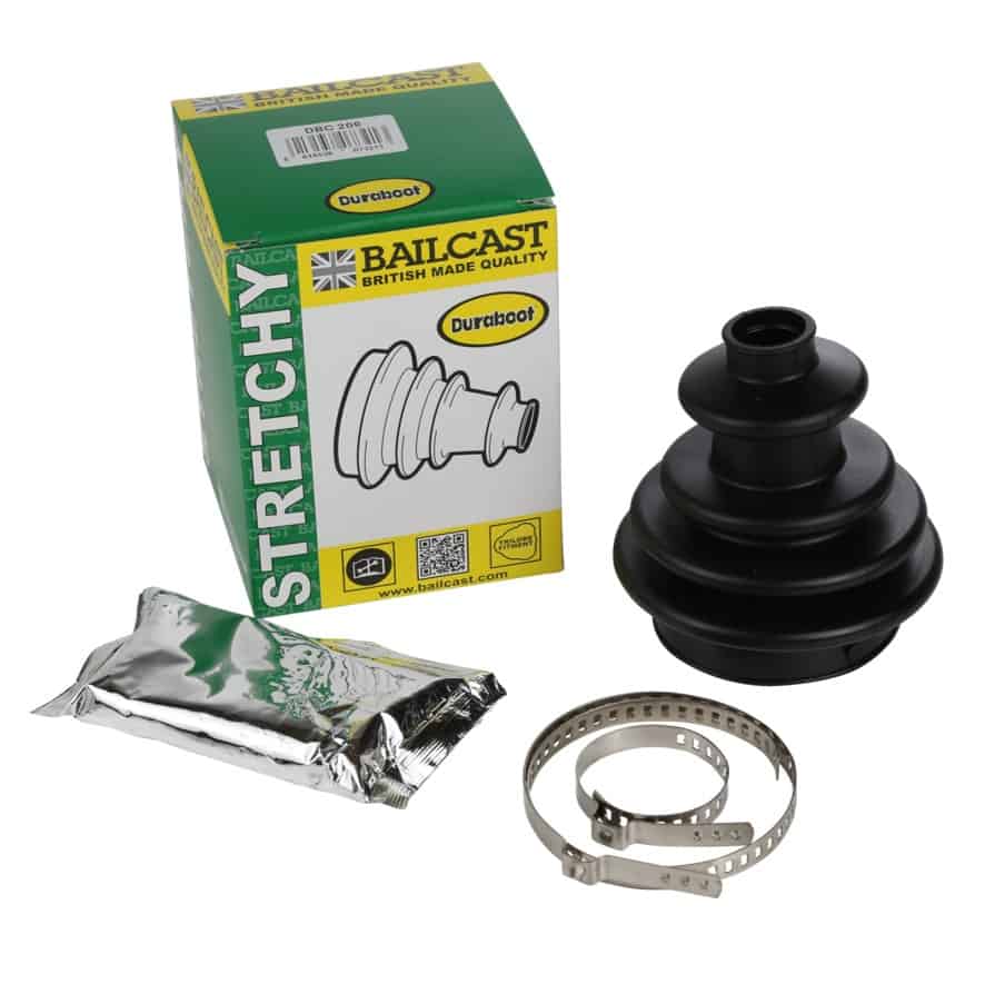 thumbnail image 2 of Bailcast DBC400 Stretchy Duraboot CV Boot Kit – With Grease & Clamps 2 of 4
