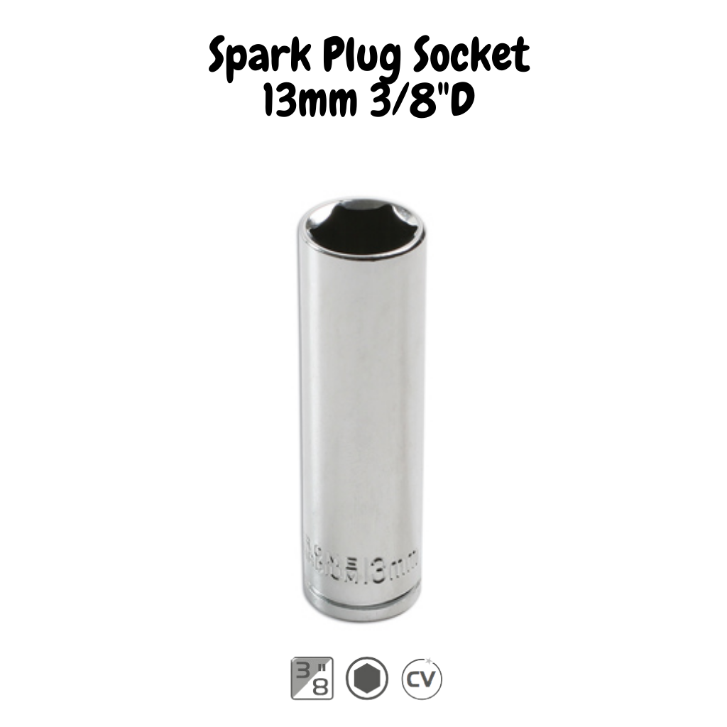 thumbnail interactive-video image 1 of Koken 3/8" Drive 13mm Spark Plug Socket Made In Japan For Citroen C2 C3 1 of 2