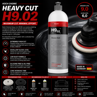 Koch Chemie H9.02 Heavy Cut Compound