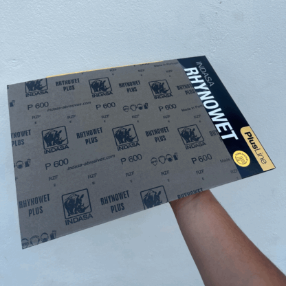 P600 Grit Indasa Rhynowet Abrase Sanding Sheets Pack Of 25 - Image 3