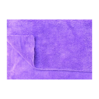 Purple Edgeless 330gsm Microfibre Cloth (40x40cm)